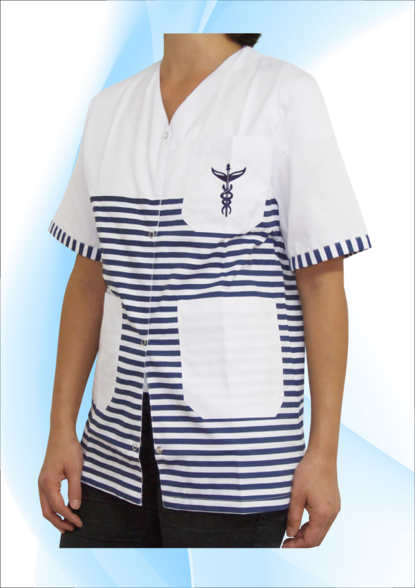 BLOUSE MARINE