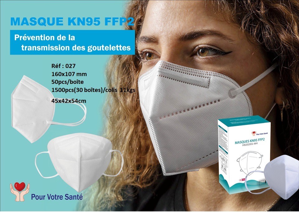 Masques de Protection Respiratoire FFP2 - Laboratoire Phytotech